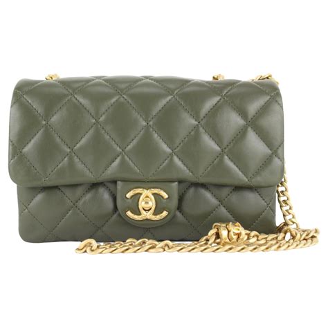 chanel khaki bag|chanel lambskin bag.